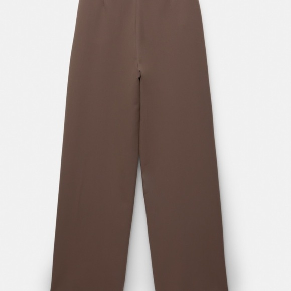 ZARA WIDE LEG BBASIC TROUSERS SIZE M NWT - Picture 2 of 5